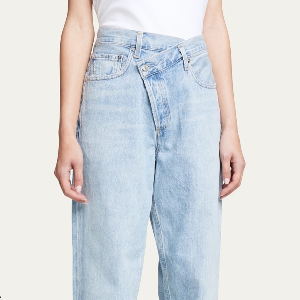 Agolde Los Ángeles criss cross denim - 25 - Picture 11 of 15